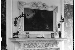 Phipps Mansion - Firelace and Oil Painting