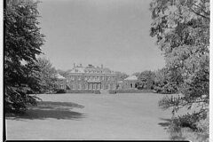 Clayton, exterior, distant view down the lawn