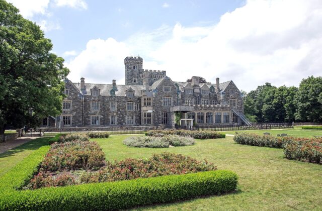 Hempstead House, exterior, north facade and gardens