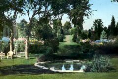Killenworth, sunken terrace garden