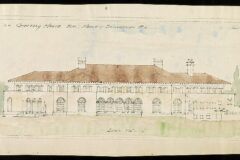 La Selva, architectural drawing, elevation