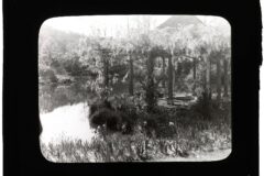 Laurelton Hall, garden, wisteria pergola