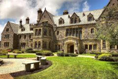 Mill Neck Manor, exterior, east facade