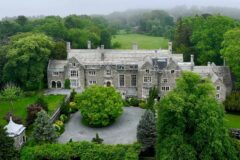Ormston House, aerial view